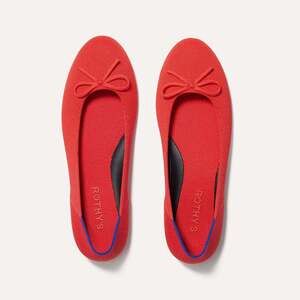 Rothy's The Ballet Flat - Glamour Red Size 10